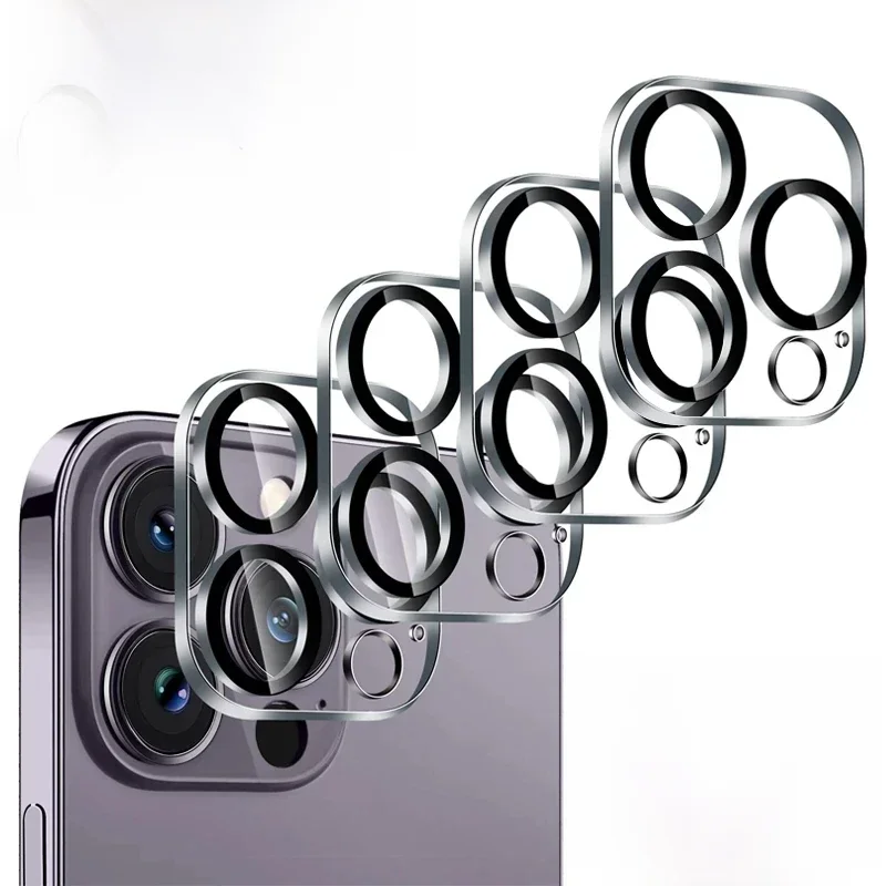 AliExpress - 4PCS HD Zurück Kamera Glas Protektoren Für iPhone 13 11 12 14 Pro Max Objektiv Schutz Glas auf iPhone 14 13 15 PRO MAX Kamera Film