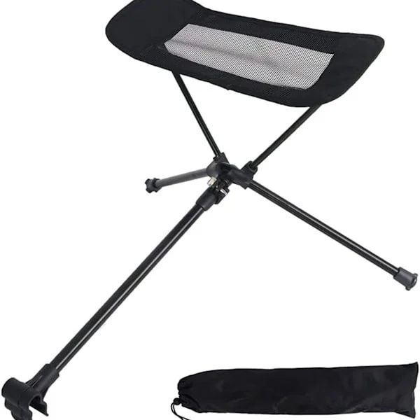 Sammenleggbar krakk, sammenleggbar trebent krakk, ultralett, campingkrakk, høy