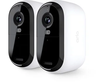Arlo Essential 2 2K Outdoor Camera 2-pack - 2 st övervakningskameror med inbyggd strålkastare