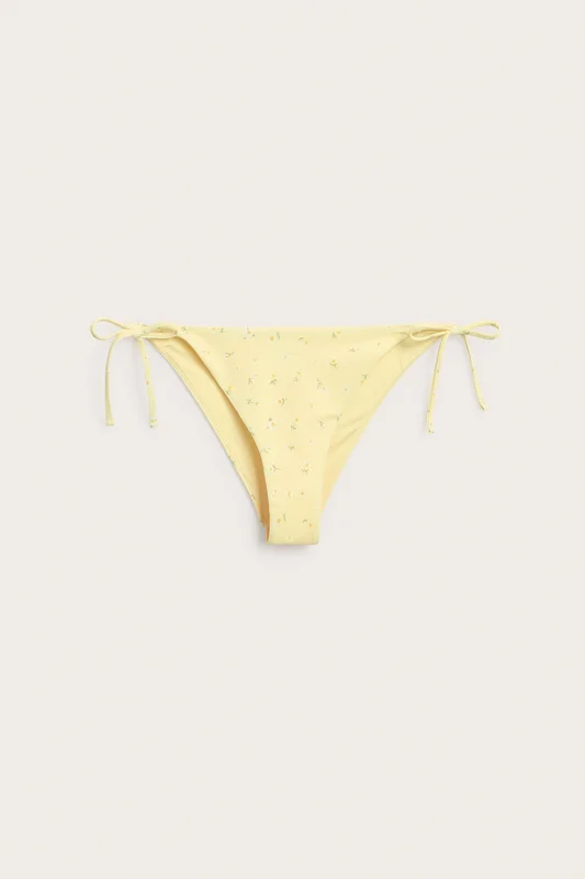 Kappahl | Bikinitrosa brazilian med knytband Gul S | Dam