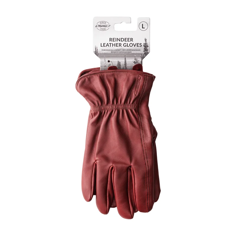 Marttiini Reindeer Leather Gloves | Reindeer leather Gloves size XL brown
