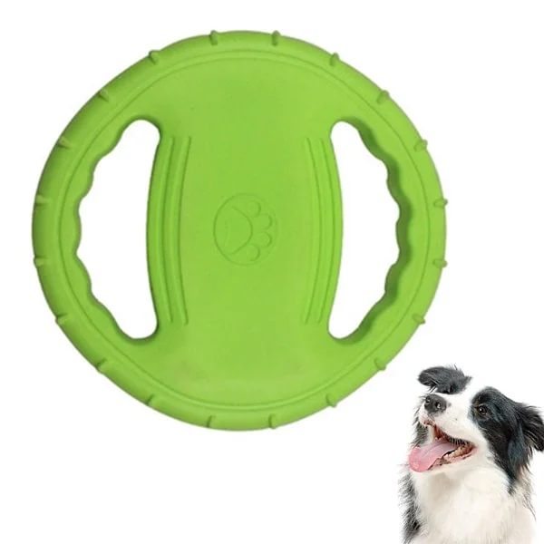 Dobbelt håndtag hund frisbee-grøn