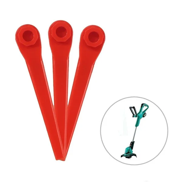 100-pakning - Trimmerkniver Gardena - Blad / Kniver til gresstrimmer – 70 mm (YSJ)-FY-
