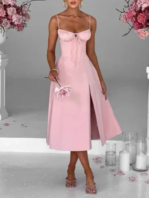 Babyboo Deanna Klänning Rosa