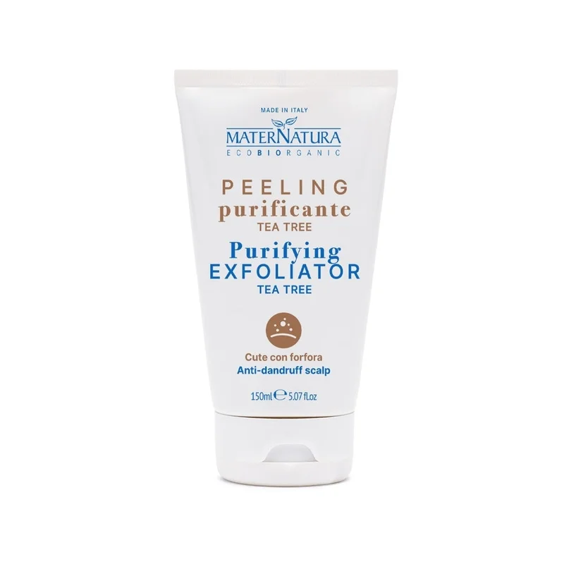 MATERNATURA Styling e Finish Peeling Cute Con Forfora Al Tea Tree 150ml - Scrub Capelli