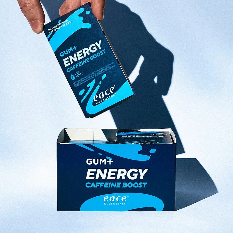 3 for 2 - Eace Energy Boost 10 stk. 12 pakker (1 kasse), Helse & Madvarer, B-vitamin, Øvrige