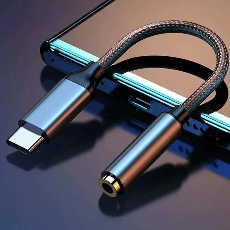 AliExpress - NIERBO USB C auf 3,5 mm Buchse Kopfhöreranschluss-Adapter Typ C auf Aux Audio Dongle-Adapter für Samsung Galaxy iPad Pro Pixel