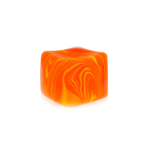 Squishy stresskub anti stressboll för vuxna, långsamt återgående sensorisk leksak för kontor & hem