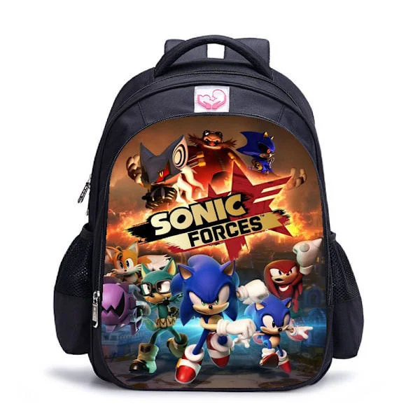 Sonic Backpack for Kids, School Backpack Compatible with British Brands B B M