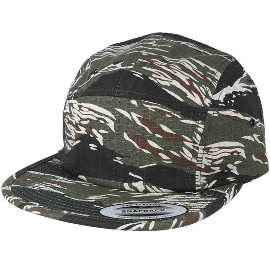 Yupoong - Camo 5panel Lippis - Camo 5-Panel @ Hatstore