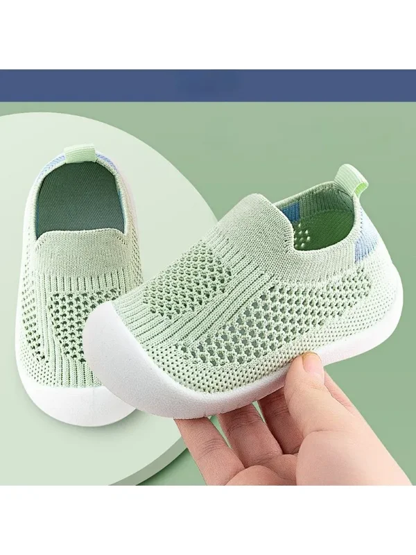 AliExpress - Baby Lente/Zomer Zachte Zool Sokken Schoenen Mesh Unisex Baby Antislip Vloersokken Kinderen 0-3T Lichtgewicht Zachte Wandelschoenen