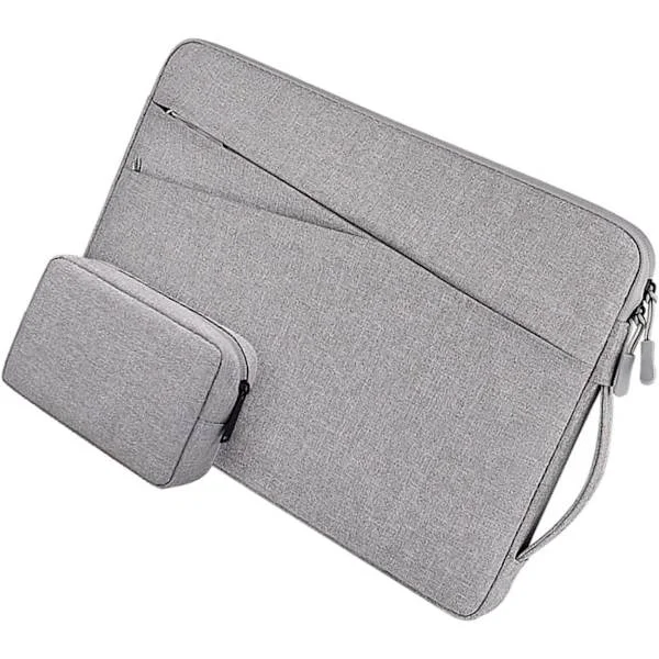 2-in-1 Laptop Backpack Bag and Storage Pouch for 14.1/15.4/16 Inch Lightweight Fashion Waterproof