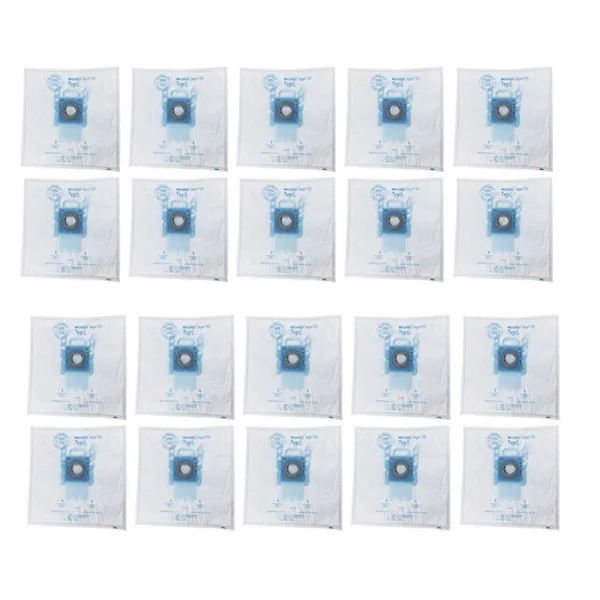 20-pack dammsugarpåsar för Bosch G-seriens dammsugare (BSG6, BSG7, BSGL 3126) - Reservdelar och tillbehör
