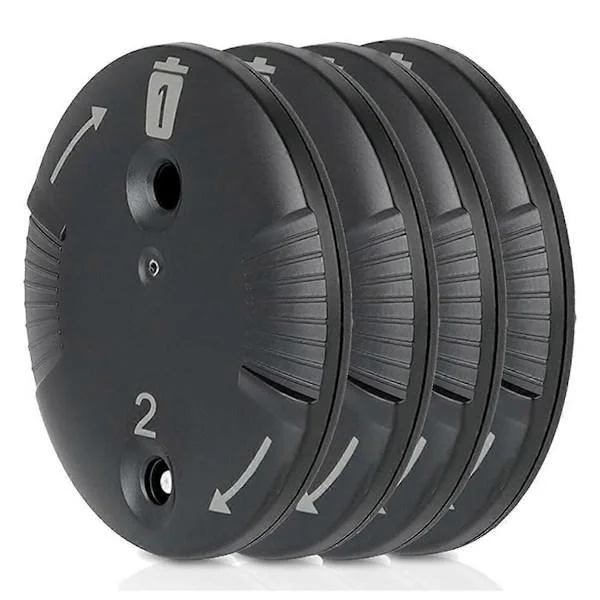 Cerushield Disk V2.0 Voksbeskyttelse for Phonak Høreapparater - 4-pakning Ørevoksfilter Høreapparat Tilbehør