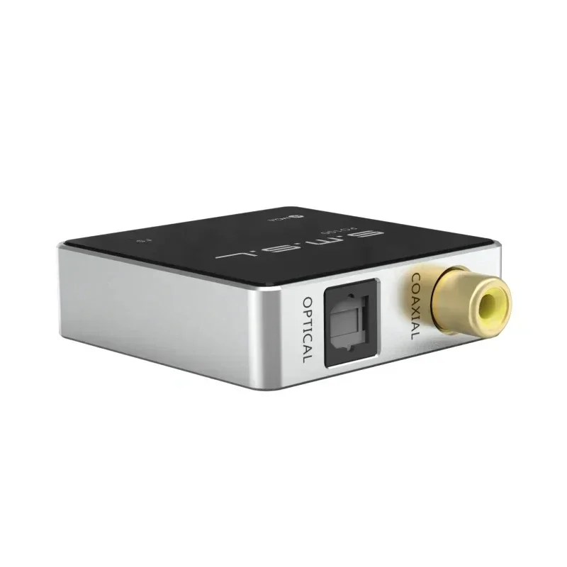 AliExpress - SMSL PO100 2024 HiFi MQA Audio USB C DAC Interface numérique XMOS 44.1-192kHz DOP64 DSD Type-C vers décodeur optique coaxial Softdog