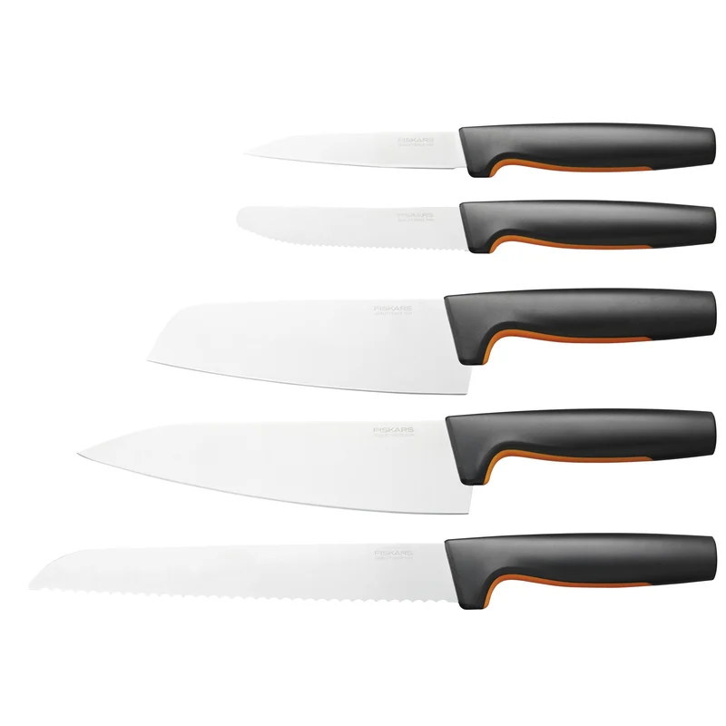 Fiskars Functional Form Puukot 5-osainen, Ruoanlaitto & grillit