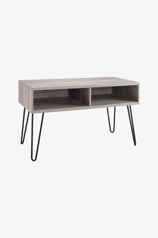 Dorel Home - Tv-benk Retro Owen - Grå - TV-benker & mediebenker - Fra Homeroom