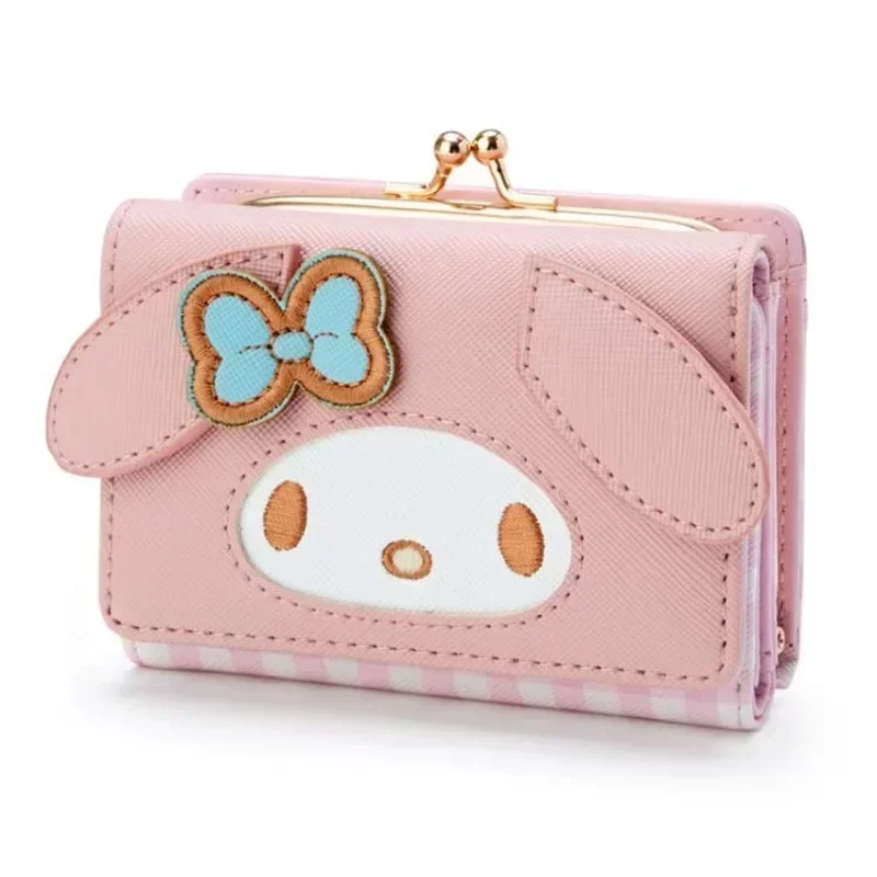 AliExpress - Hello Kitty – petit porte-monnaie créatif, Mini porte-monnaie My Melody Kuromi, porte-clé, rouge à lèvres, pochette Kawaii, vente en gros