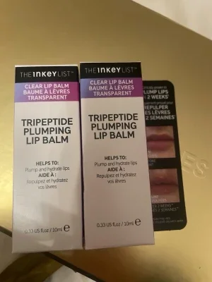 The Inkey List Tripeptide Lip Balm x2