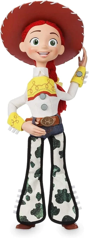 Disney Store Officiell Jessie Interaktiv Talande Actionfigur från Toy Story, Innehåller Ljud och Fraser, Interagerar med Andra Figurer och Leksaker{F2