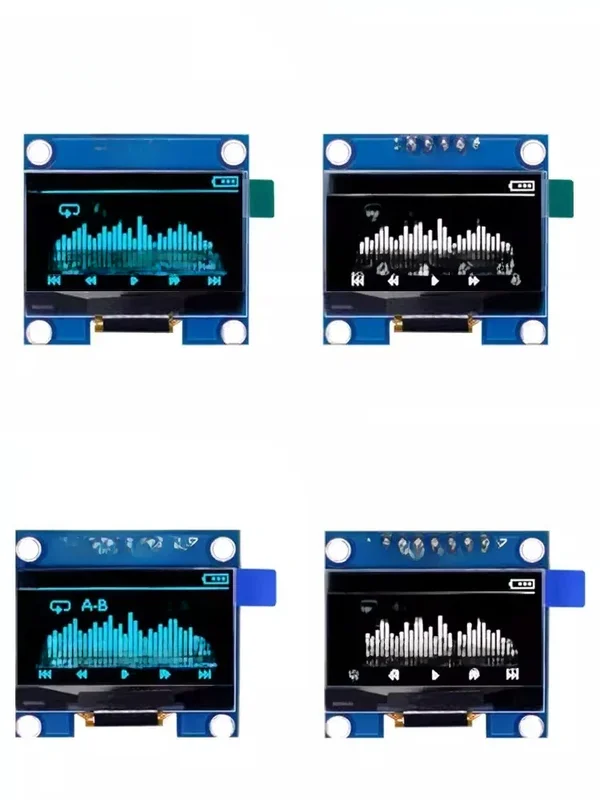 AliExpress - 1,3 Zoll Oled Modul Weiß Farbe 128X64 Oled Lcd Led Display Modul 1,3 Iic I2C Spi Communiceren Für Arduino Diy kit