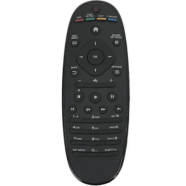 Kompatibel med Philips Fidelio Fjärrkontroll YKF291-009 YKF291-008 YKF291-012 Fjärrkontroll Hemmabiosystem DISC DOCK
