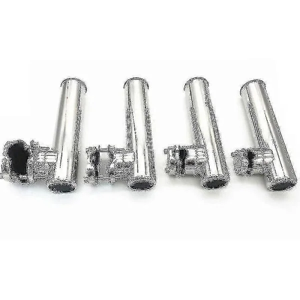 Rostfritt Stål Marin Fiske Spöhållare Justerbar Båt Fiske Spöhållare Kompatibel 19-25mm/28-32mm/43-51mm Fiskeverktyg Suk Story (present)