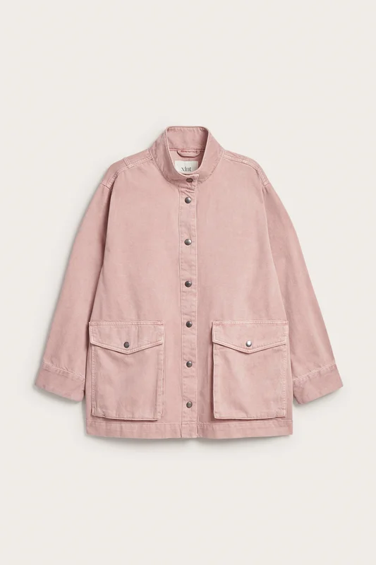 Kappahl | Jakke med store lommer Rosa XL | Dame