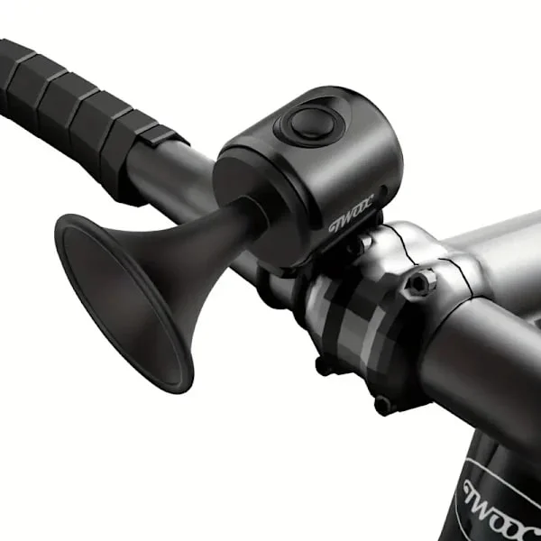 Elektrisk cykelklocka, elektrisk skoterklocka, cykelutrustning, EH-2 elektrisk klocka svart