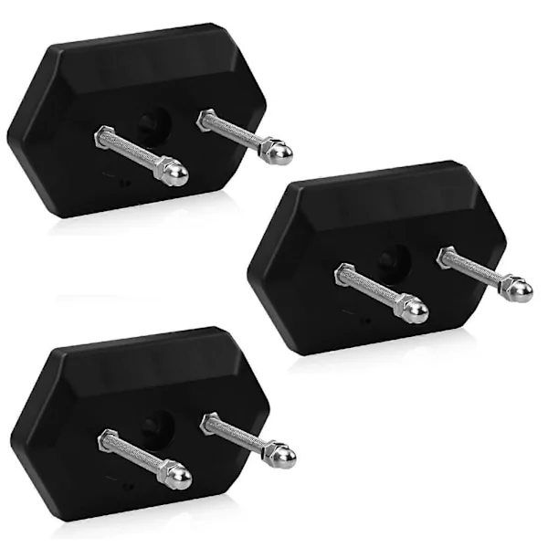 3 Pakk Veggmontert Skateboardholder Skateboard Henger Kompatibel Skateboard Dekk Visning og Oppbevaring