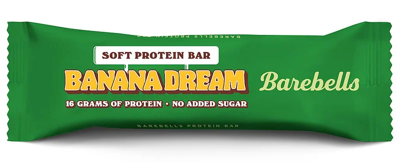 2 for 40,-, Barebells Proteinbar Soft Banana Dream, Sport & Velvære, Protein & Energi, Energi- Og Proteinbarer