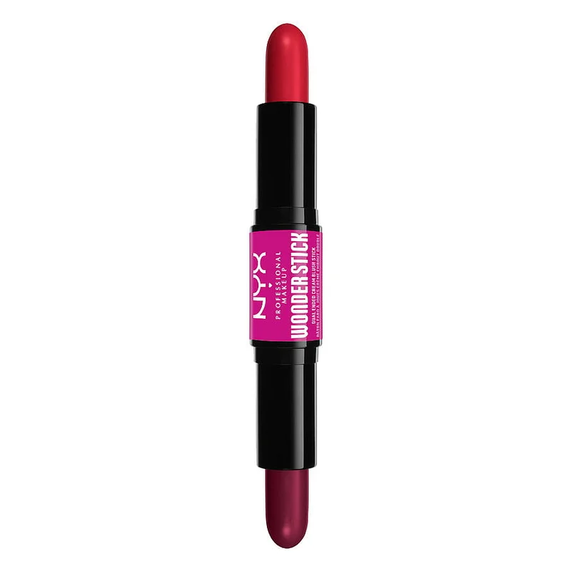NYX PROFESSIONAL MAKEUP Wonder Stick Dual-Ended Blush Stick Bright Amber + Fuchsia, Makeup, Ansigt, Highlighter