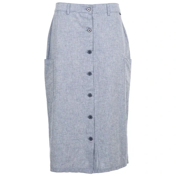 Trespass Women's Alexie Chambray Skirt Navy XL