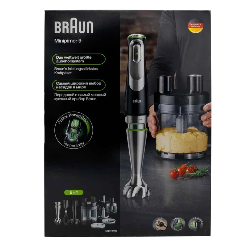 Multiquick 9, Braun MQ 9187XLI stavmikser