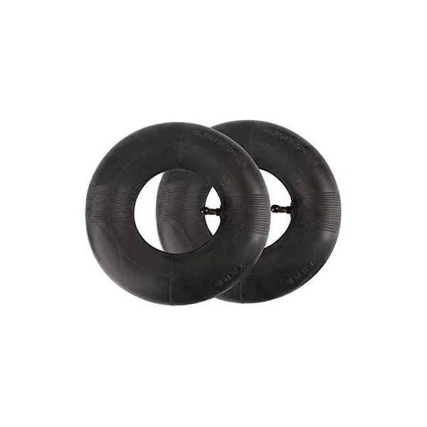2-pack 4.10/3.50-4 tum serie slangdäck för palltruck, vagn, handvagn, Ga