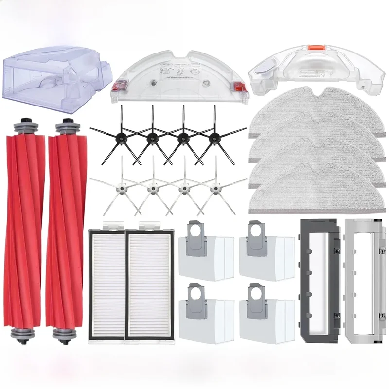 AliExpress - Roborock Q7 Max / Q7 Max+ / Q7 Plus / T8 Hepa-Filter Roboter-Staubsauger Ersatzteile Hauptseitenbürste Mopptuch Staubbeutel