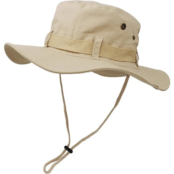 Sun Protection Fishing Hat, Versatile Fishing Hat, Outdoor Large Brim Casual Sun Protection Belt Decoration