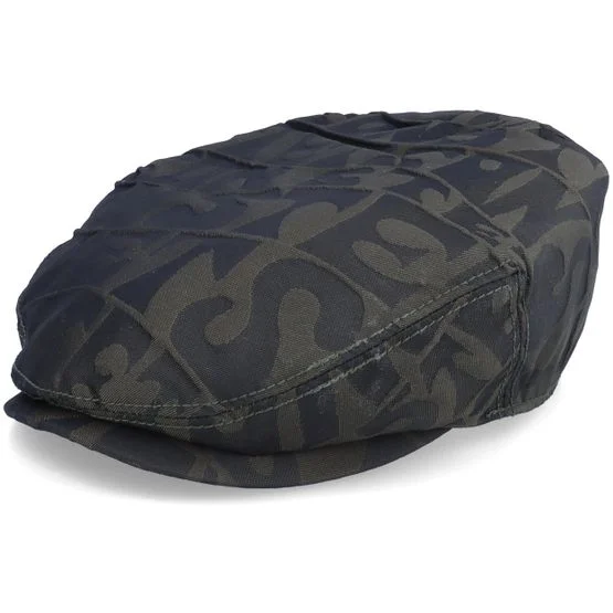 Stetson - Vert flatcap Casquette - Kent Stetson Jacquard Flat Cap @ Hatstore