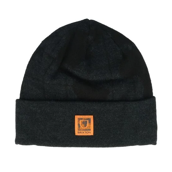 Brixton - Black cuff Beanie - Union Watch Cap Beanie Black Cuff @ Hatstore