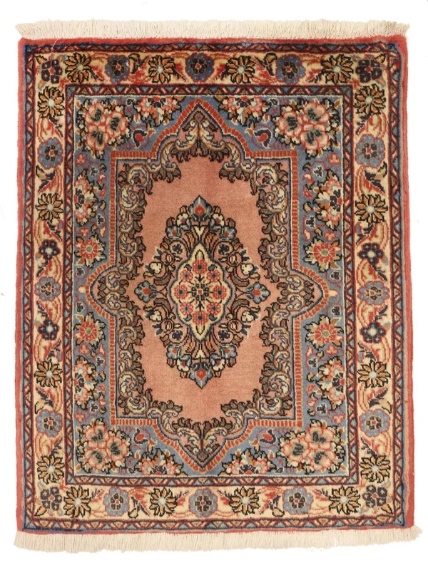 Hand Knotted Oriental Sarouk Rug 67X83 Brown/Black