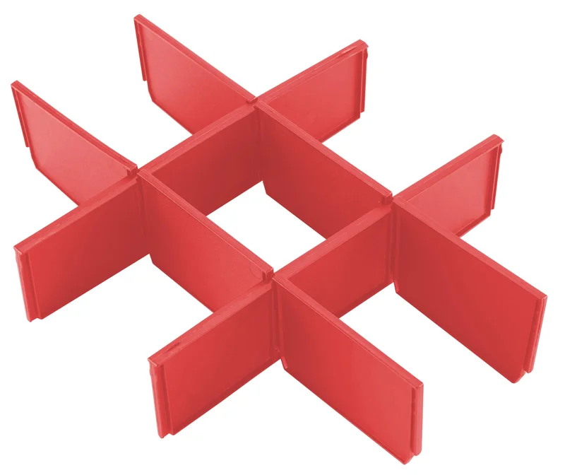 Milwaukee 4932479104 Packout Avdeler til PACKOUT forvaringsboks med tre bokser, Garasjeinnredning & oppbevaring