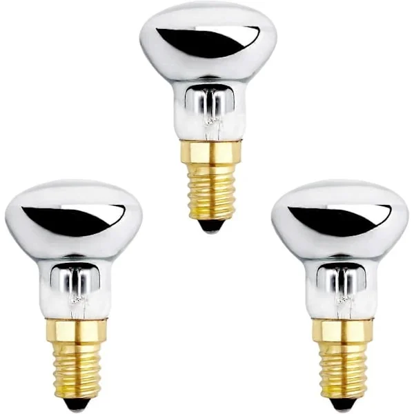 E14 R39 25W Glødepære, Dæmpbar, Varm Hvid 2600K, 250LM, Små Reflektorlamper til Opvarmning af Boblelampe, Raketlampe, Glitterlampe