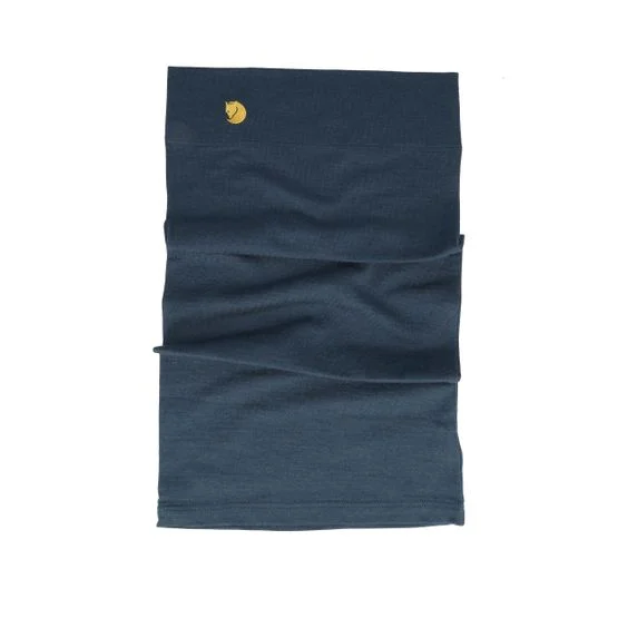 Fjällräven - Bergtagen Merino Mountain Blue Neck Gaiter Neckgaiter Blue Beanie - @ Hatstore