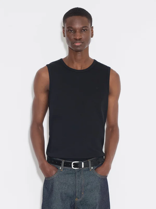 Holzweiler Rib Tank Top - Black - Men's - S