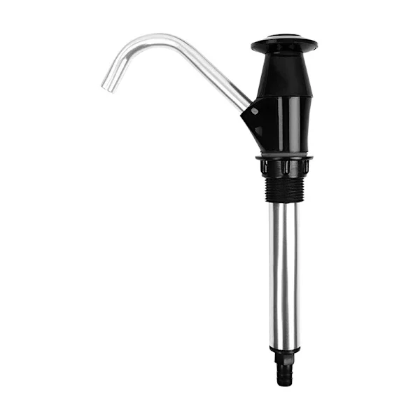 Svart handpump för diskho, husvagn, husbil, båt