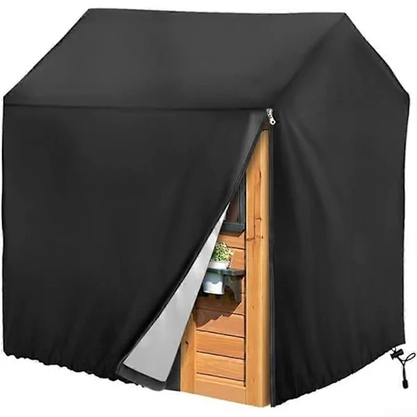 Slitstarkt överdrag för lekstuga utomhus, vattentät lekstuga för barn, 420D/600D Oxford-tyg, teateröverdrag, 145 × 145 × 160 cm (420D)