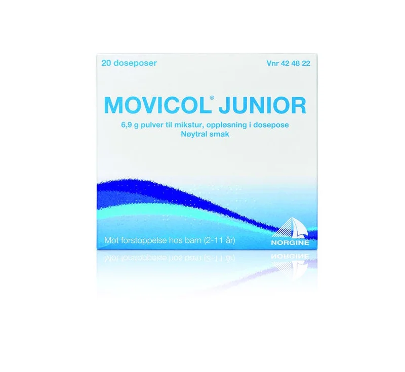 Movicol Jr pulv t miks nøytral