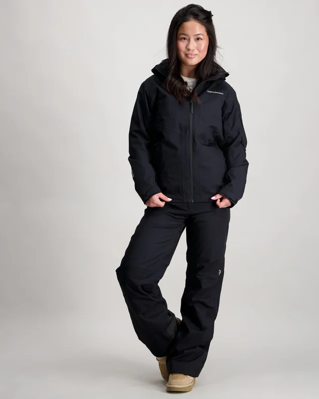 Peak Performance JR Maroon Insulated Pants Svart Jakker Jente - Kids Brand Store