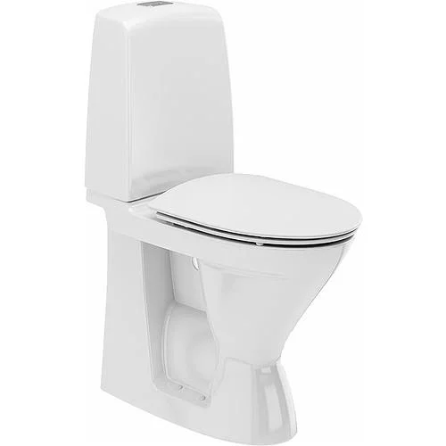 Ifö Spira 626109211 Toalettstol hög, med hårdsits, Badrum