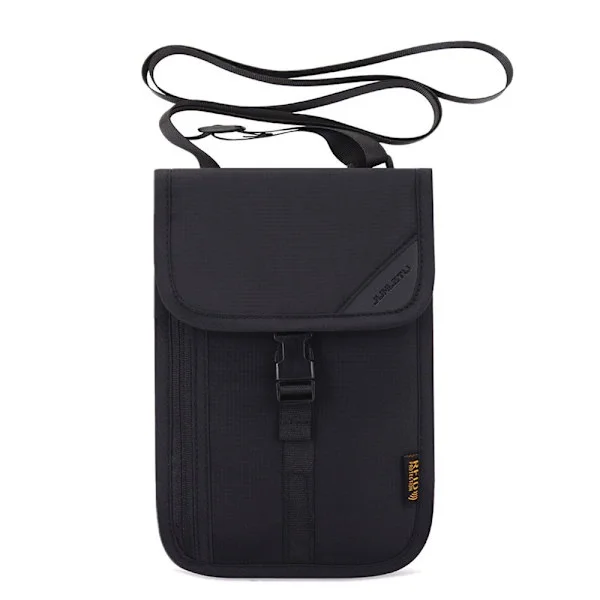 RFID Blocking Passport Case Lompakko MUSTA - varastossa